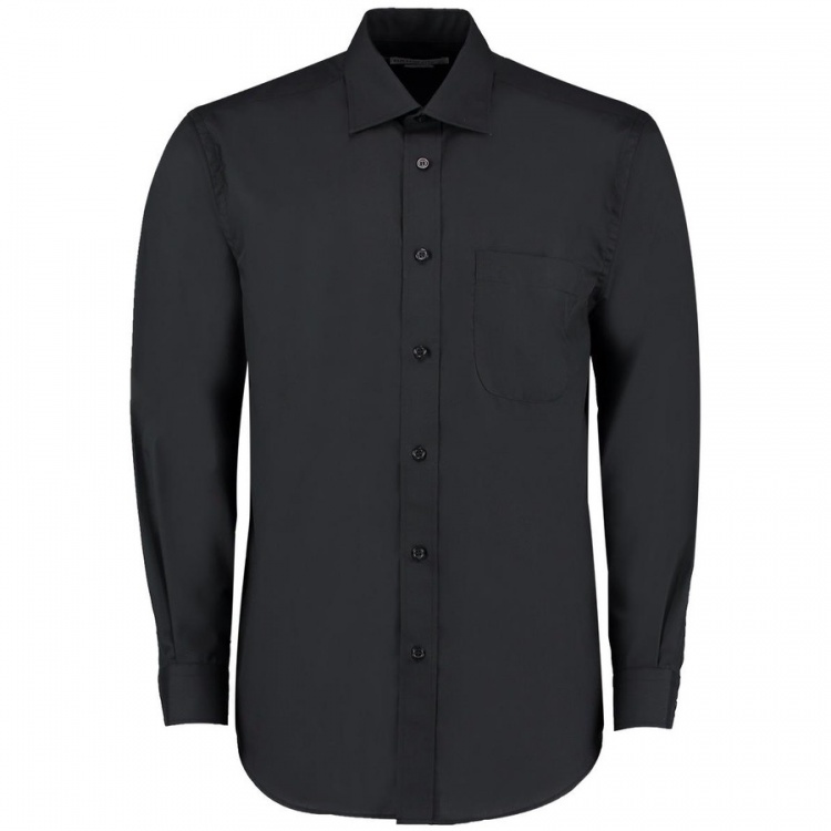 Kustom Kit KK104 Business Poplin Shirt Long Sleeve